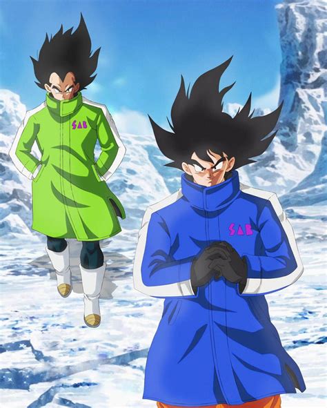 Goku And Vegeta New Movie By Andrewdb On Deviantart Anime Dragon