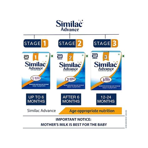 Buy SIMILAC ADVANCE BABY FOOD STAGE 1 INFANT FORMULA UPTO 6 MONTHS