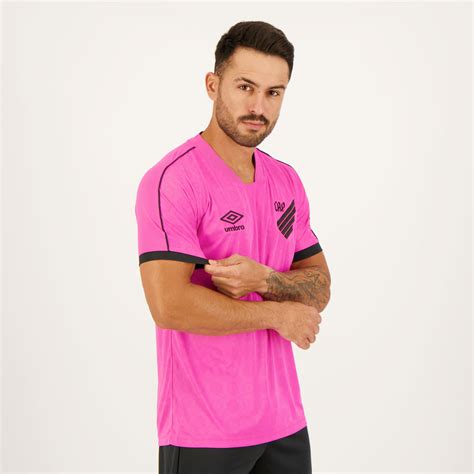 Camisa Umbro Athletico Paranaense Outubro Rosa 2023 FutFanatics