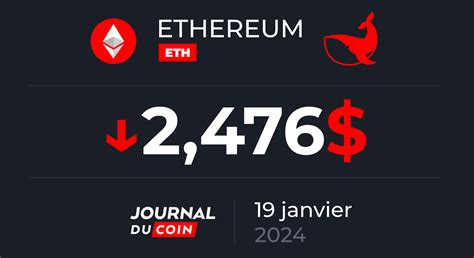 Ethereum Le 19 Janvier Eth Peut Il Porter Les Altcoins Pendant Que Le