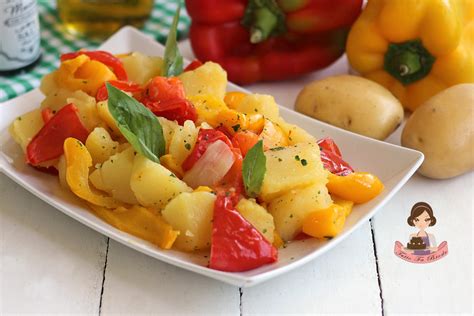 Insalata Di Patate E Peperoni Contorno Facile Cotto In Padella Tutto