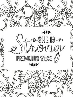 Bible Verse Coloring Pages Christian Lettering Coloring Page