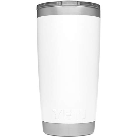 Termo Yeti 20 Oz Tumbler Con Tapa Magslider White — Termos Yeti Mexico