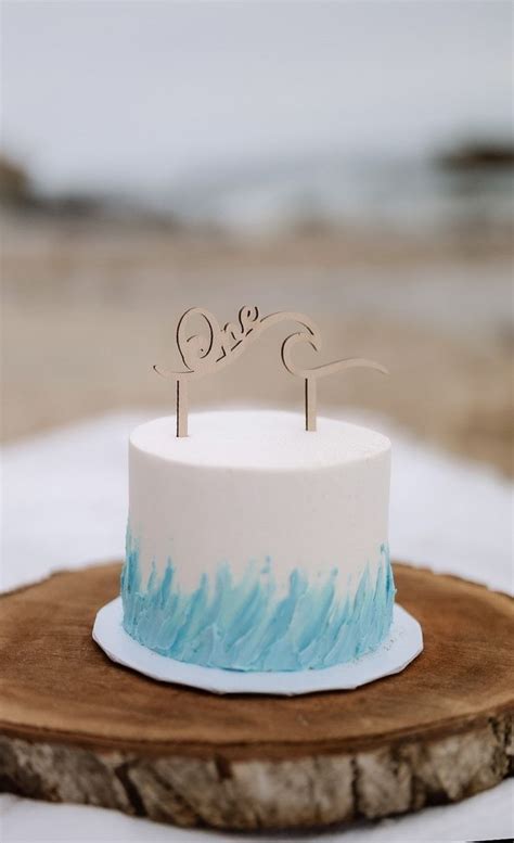 ORIGINAL Surf Theme Surf Cake Topper Surfer Birthday Wave Cake Topper