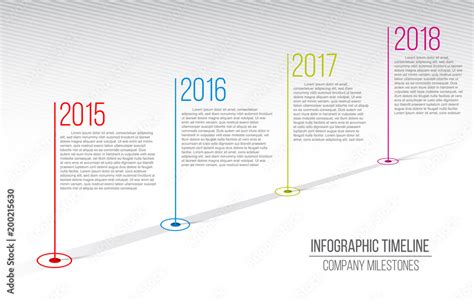 Creative History Timeline Design