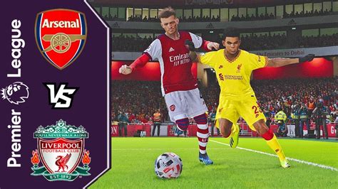 Arsenal V Liverpool Premier League 2021 22 Pes 2021 Win Big Sports