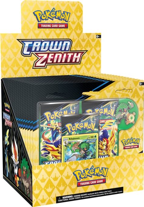 Pokémon TCG Crown Zenith Cinderace Pin Collection Games bol