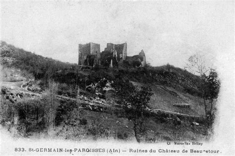 Saint Germain Les Paroisses Ruines Du Ch Teau De Beauretour