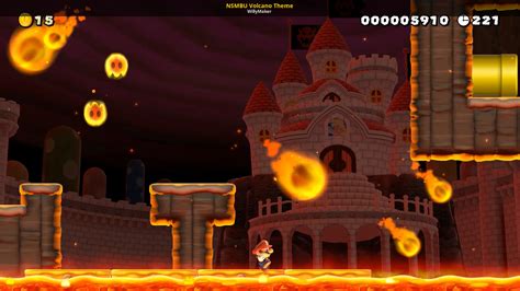 Nsmbu Volcano Theme Super Mario Maker 2 Mods