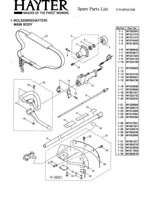 Hayter Mowers Bcl2250Rs Users Manual