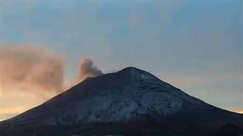 ¿dónde Caerá Ceniza Del Volcán Popocatépetl Hoy 14 De Diciembre De 2023