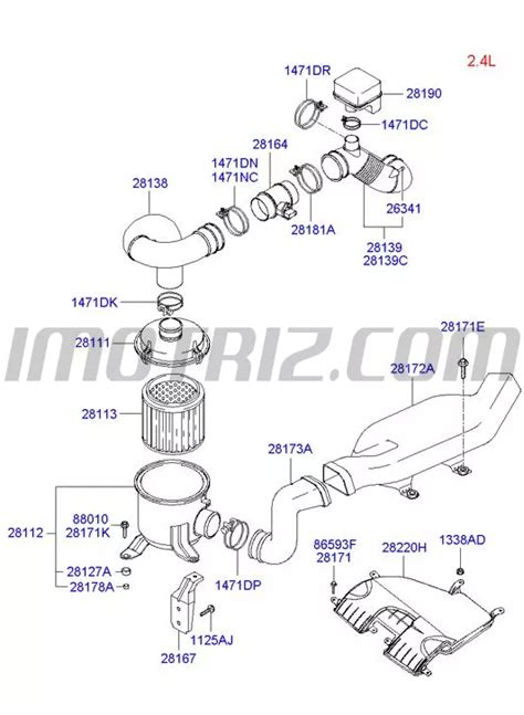 Ducto Aire A H Starex A A Marca Hyundai Genuine Parts