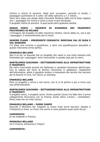 Report Rai Alberto Perino C Chi Dice No Pdf