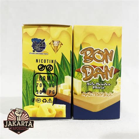 Jual Bondan V Bolu Pandan Cheese Ml Mg Mg By Java Juice Shopee