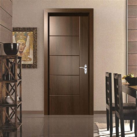 China American Black Walnut Wood Door Design Walnut Veneer Door China