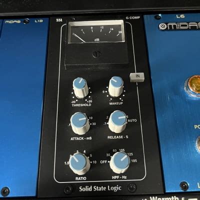 Solid State Logic SSL G Comp Stereo Buss Compressor Reverb