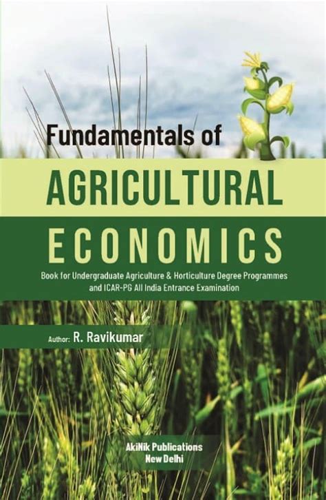 Fundamentals Of Agricultural Economics Akinik Publications