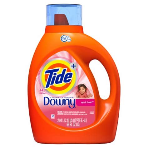 Tide With Downy April Fresh Liquid Laundry Detergent Fl Oz Kroger