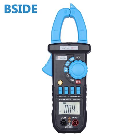 Bside Acm Plus A Digital Nvc Clamp Meter Lcd Screen Auto Range