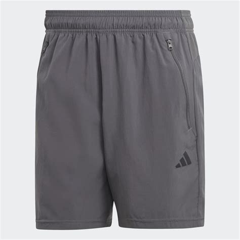 Adidas Men S Training Train Essentials Woven Training Shorts Grey