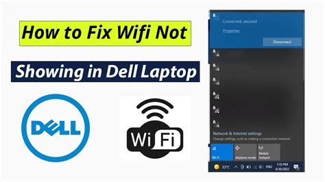 How To Fix Some Wifi Not Showing In Dell Laptop Why Wifi Network