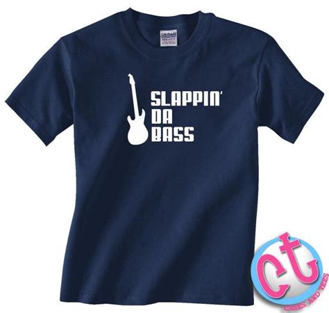 Slappin Da Bass Funny Bass Guitar Musician T Shirt By Casesandtees T Shirt T Shirt World