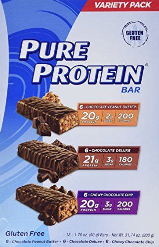 Pure Protein Bars High Protein Nutritious Snacks To Support Energy Low Sugar Gluten Free