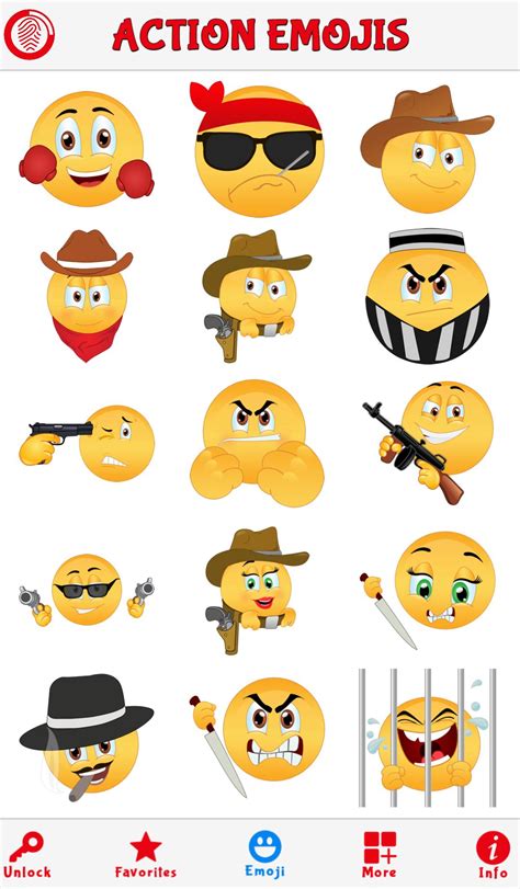 Action Emoji Stickers APK للاندرويد تنزيل