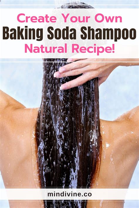 Simple Homemade Baking Soda Shampoo Baking Soda Shampoo Baking Soda Shampoo Recipe Baking