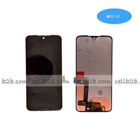 Original Pantalla Motorola Moto G7 Negra Completa LCD Táctil CELLB2B