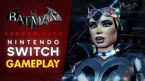 Batman Arkham City Nintendo Switch Gameplay Armored Batsuit Youtube