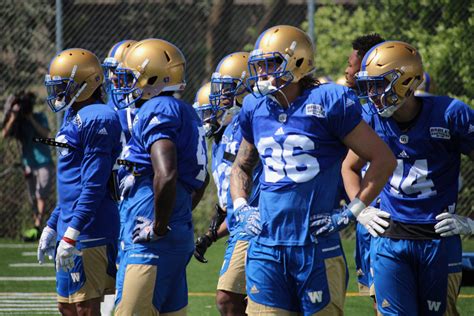 Rookie Camp Day 1 Recap Winnipeg Blue Bombers