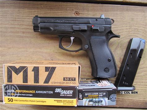 CZ 75 Compact DA/SA 9mm Pistol Review - USA Carry