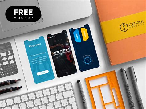 Free App Mockup (PSD)