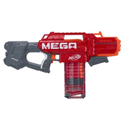 Nerf Mega Motostryke Motorized 10-Dart Blaster, 10 Official Nerf Mega ...