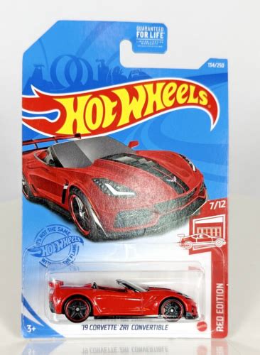 2021 Hot Wheels Target Red Edition Exclusive ‘19 Corvette Zr1 Convertible Ebay