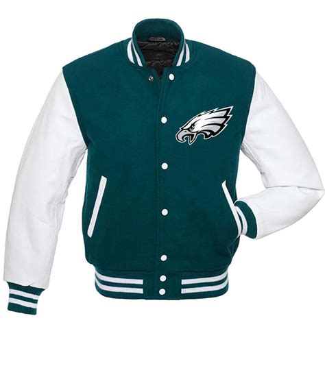 Nfl Letterman Philadelphia Eagles Varsity Jacket Jacket Makers