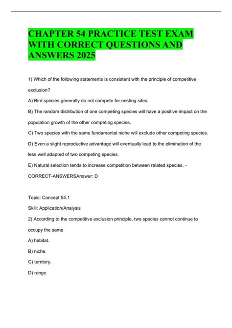 C54 License Practice Test