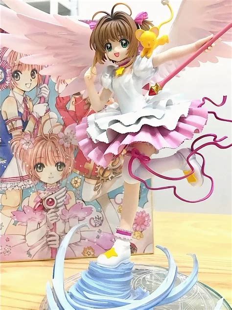 Sakura Cardcaptor Anime Kinomoto Figura Pvc Figura De Acci N Chica