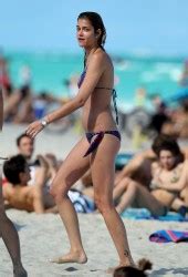 Ana Beatriz Barros Bikini Candids At The Beach In Miami Hawtcelebs