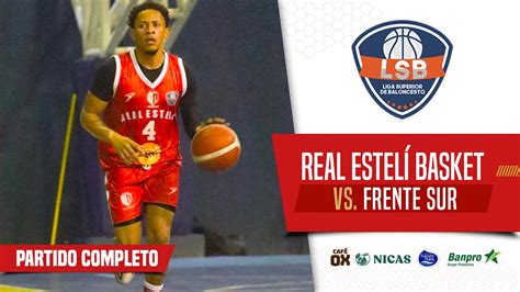 EN VIVO Baloncesto de Nicaragua Frente Sur Rivas Real Estelí