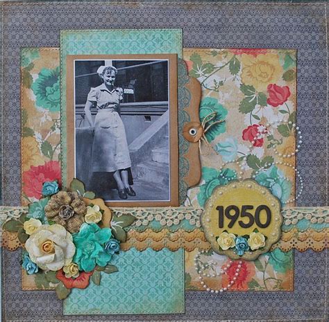 384 best Scrapbook Vintage Layouts images on Pinterest