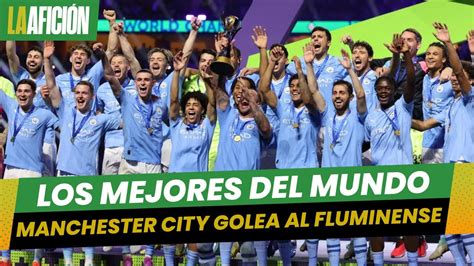 Manchester City es campeón del Mundial de Clubes tras golear al