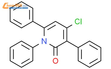 119022 11 6 2 1H Pyridinone 4 chloro 1 3 6 triphenyl 化学式结构式分子式mol