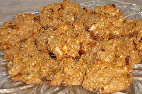 Apple Psyllium Cookies Psyllium Husk Recipe High Fiber Foods