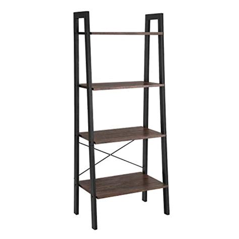 Vasagle Alinru Ladder Shelf Tier Bookshelf Storage Rack Shelves