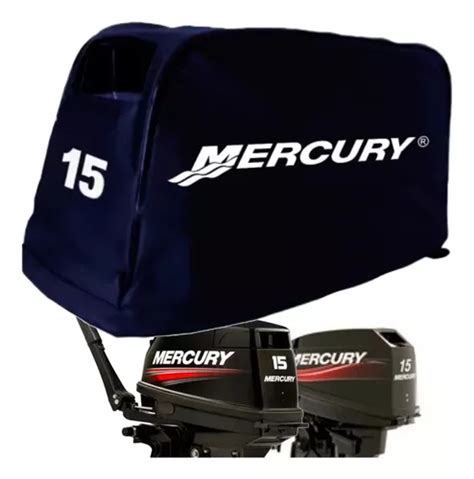 Capa Para Capô Motor De Popa Mercury 15 Hp MercadoLivre