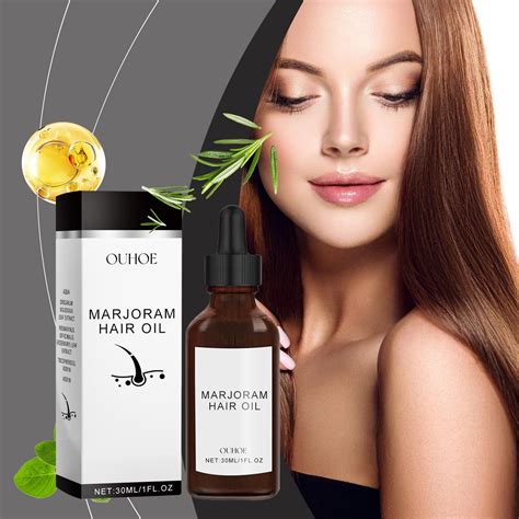 Czestpyake Marjoram Oil Dense Hair Essence Liquid Moisturizing Moisturizing Repairing Dry Hairy