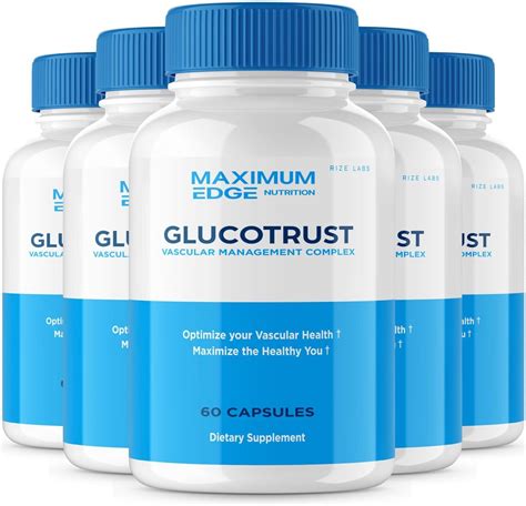 Amazon Pack Glucotrust Capsules Gluco Trust Supplement Pills