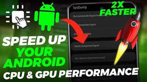 How To Speed Up Your Android Phone Boost Android Gpu Performance 🚀